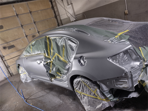 Pontiac G6 after rocker panel repair